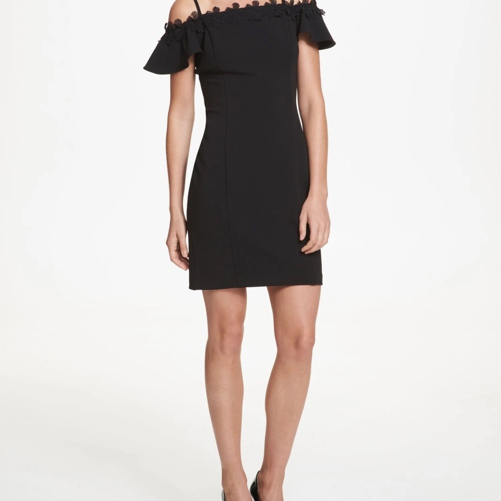 Elegant Black Off-Shoulder Dress